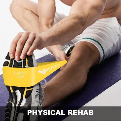 Physio resistance bands used for injury recovery exercises