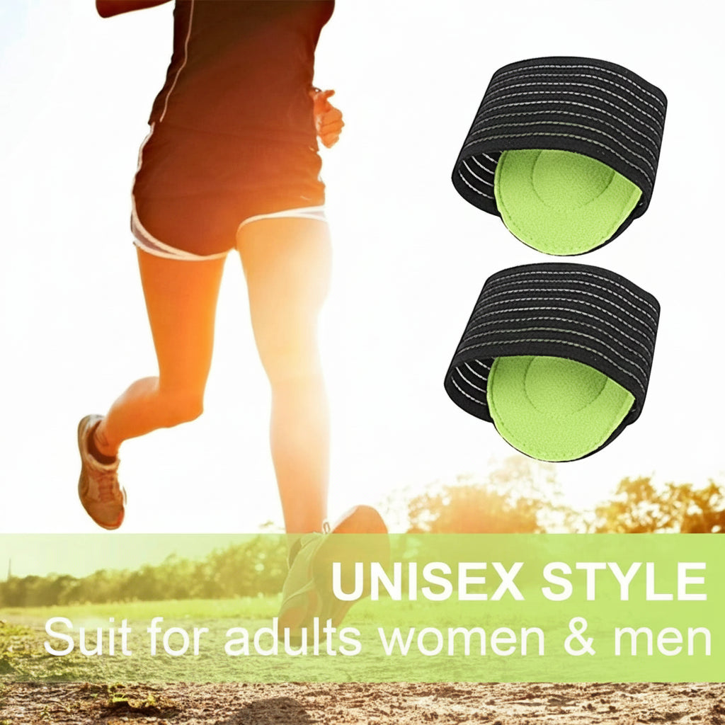 Flexible plantar fasciitis insole demonstrating soft cushioned material