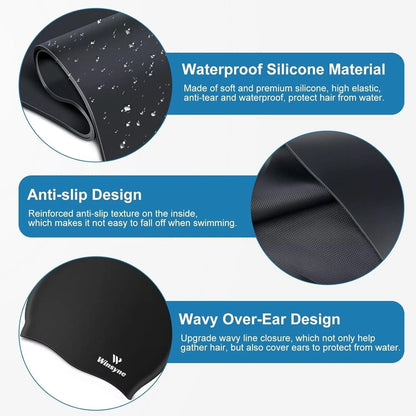 Pool training swim cap improving performance in water