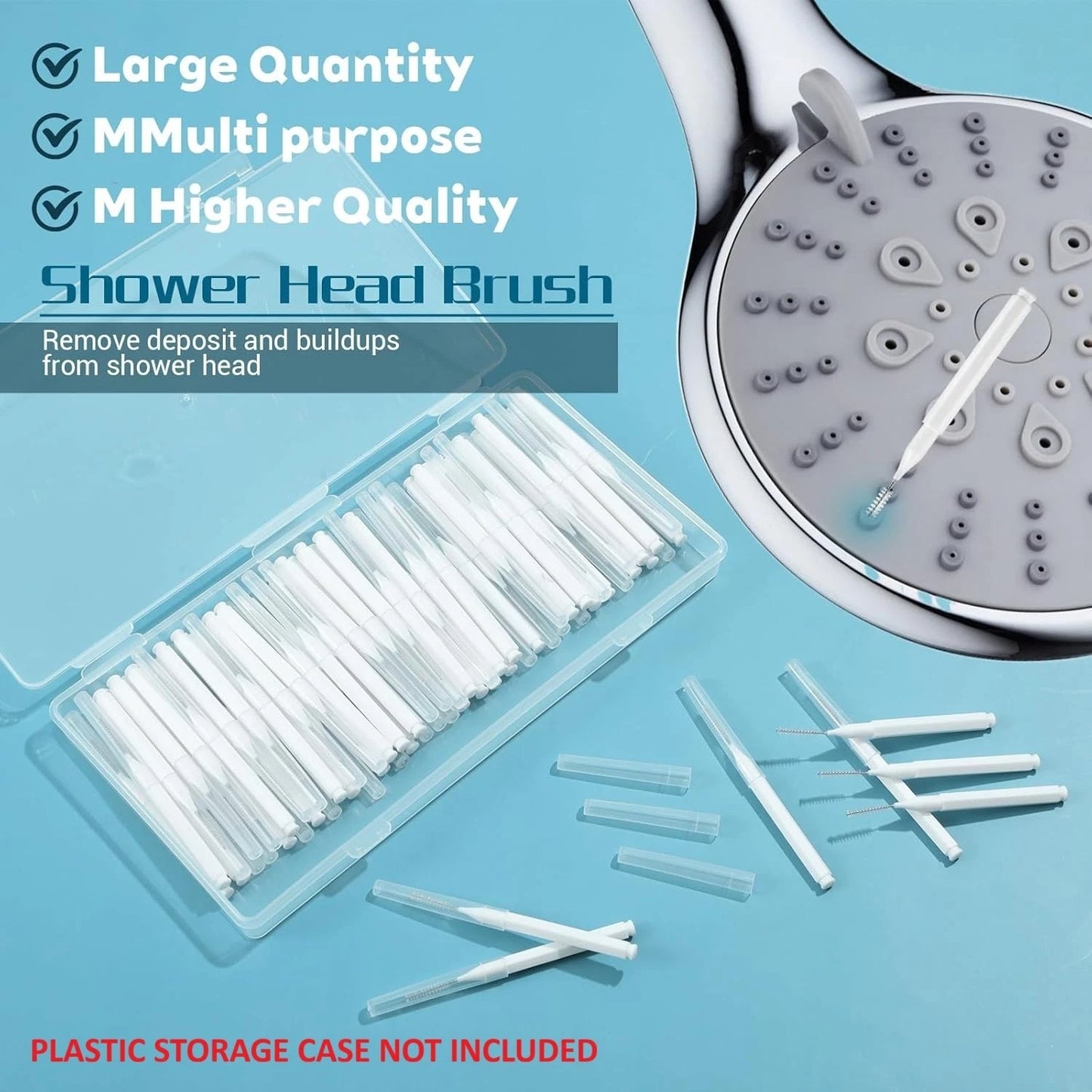 Precision cleaning brush for small holes and gaps