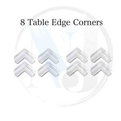 Close up of soft PVC corner guard for protection