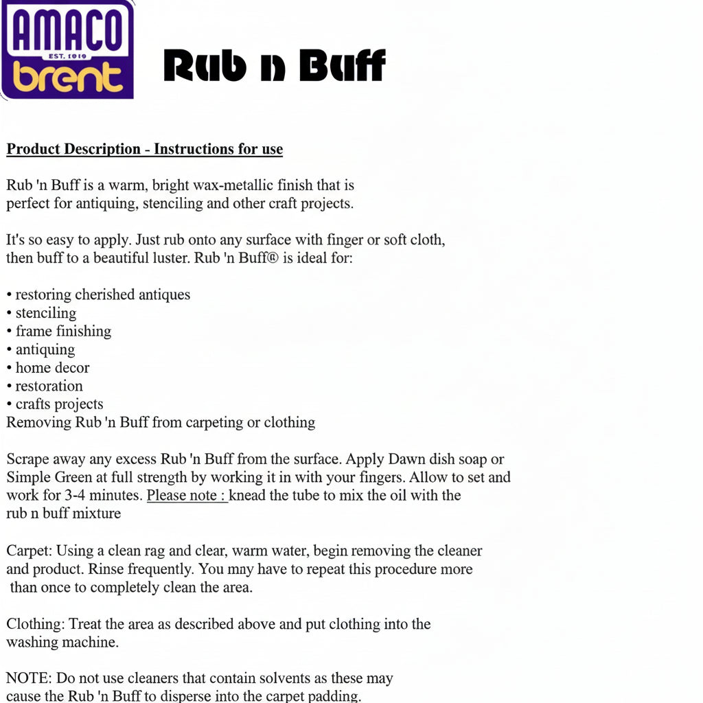 Before and after showing antique effect with metallic wax