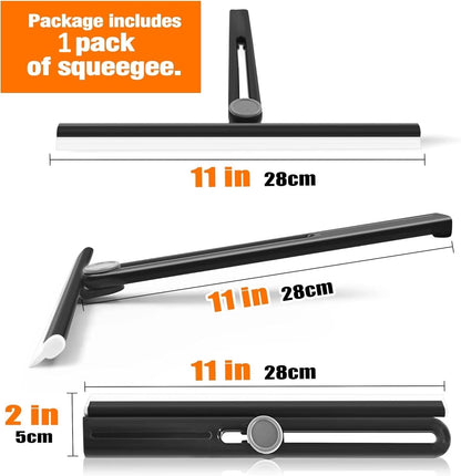 Close up rubber blade window wiper for smooth cleaning results