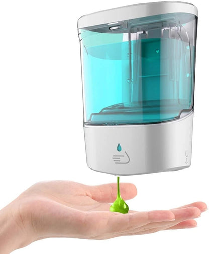 Touchless Automatic Soap Dispenser 700ml - Wall Mounted Liquid Gel Bathroom UK