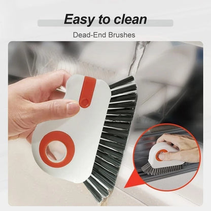 Recess Groove Crevice Cleaning Brush Household Grout Gap Bristle Tool Bathroom