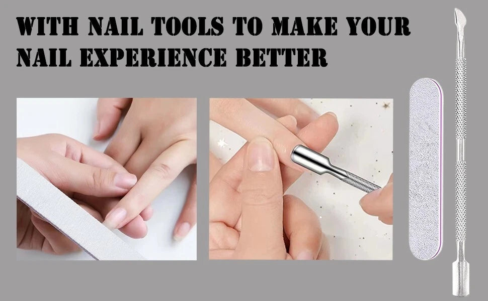480 Artificial False Acrylic Nail Art Tips Clear Natural UV Gel Matte Cuticle UK