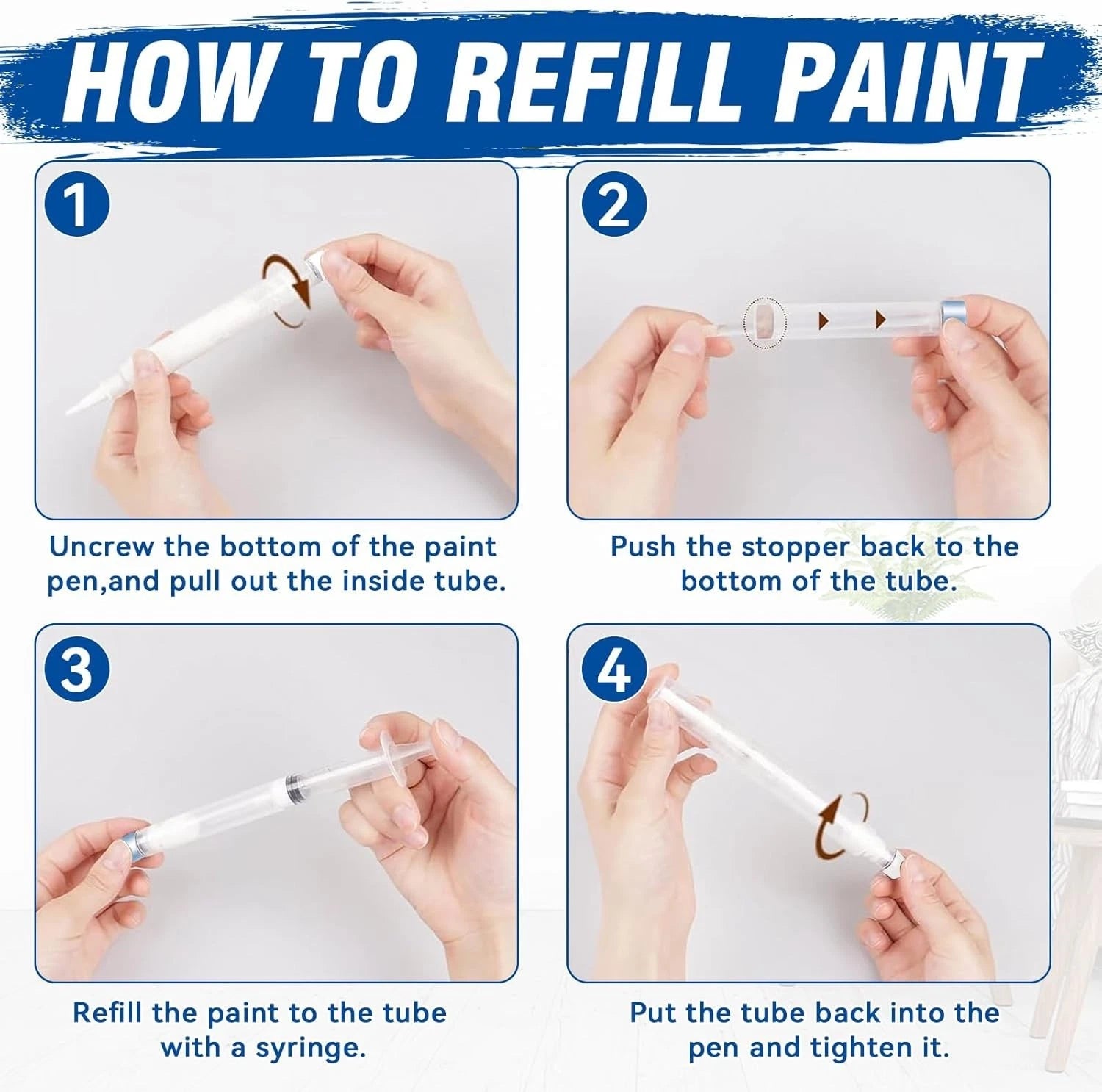 Scratch and chip paint correction tool for detailed touch-ups