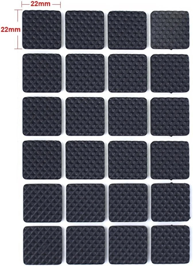 Chair leg protectors with strong adhesive backing for easy use