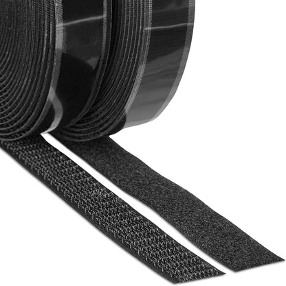 Self adhesive sticky strip tape black for home use
