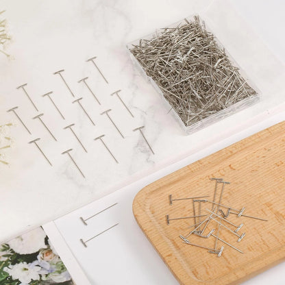 Sewing pins used in dressmaking and fabric work