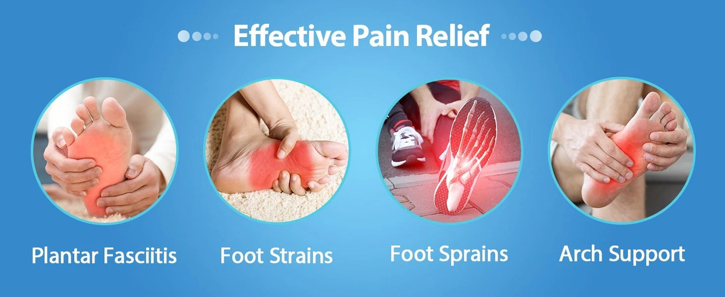Shock absorbing insole used for foot support and pressure relief