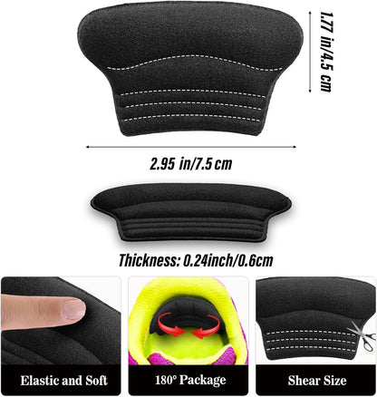 Soft foam shoe heel protector insert for comfortable daily wear