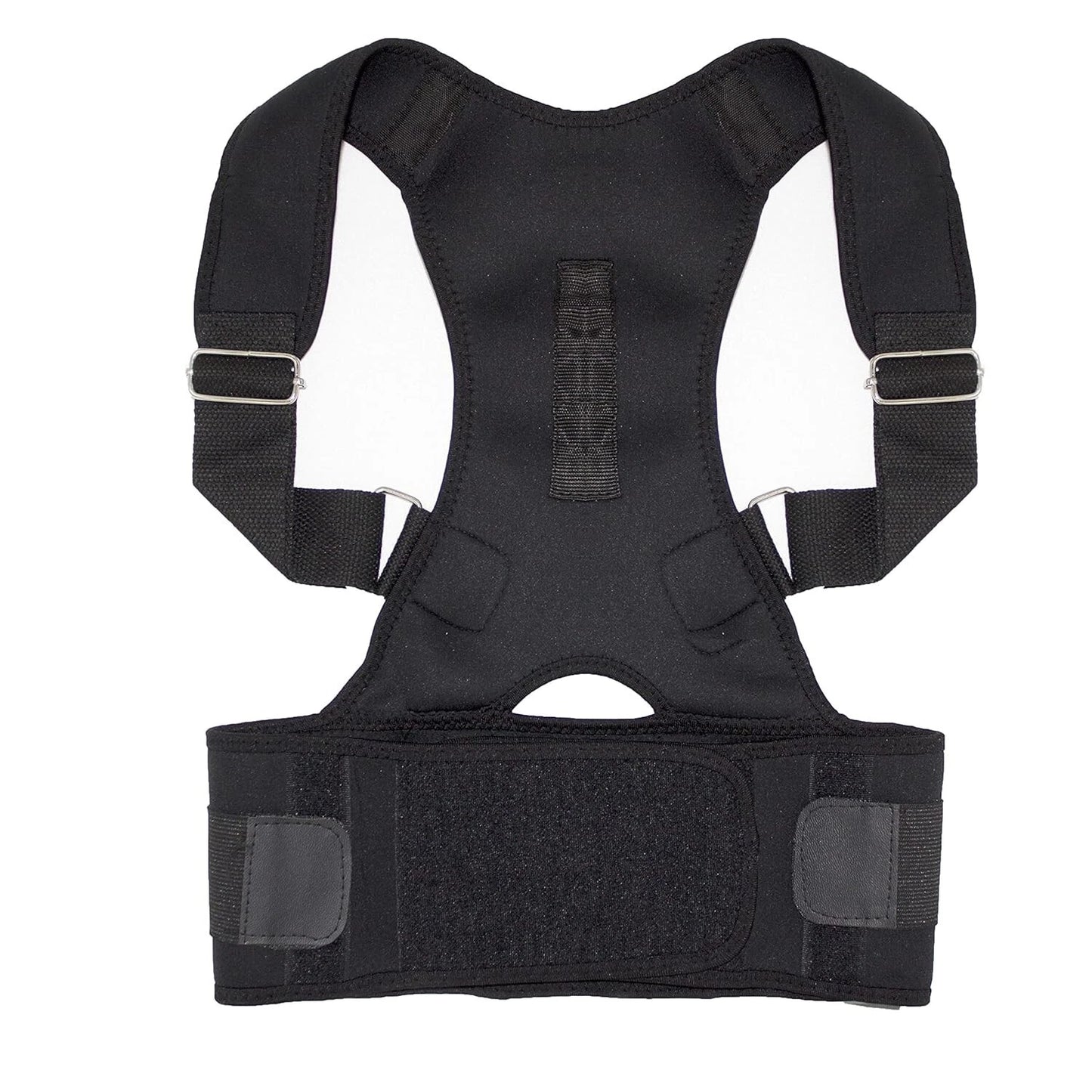 Shoulder back corrector brace worn for posture improvement