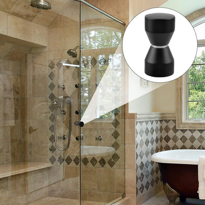 Shower door handle set with packaging display included
