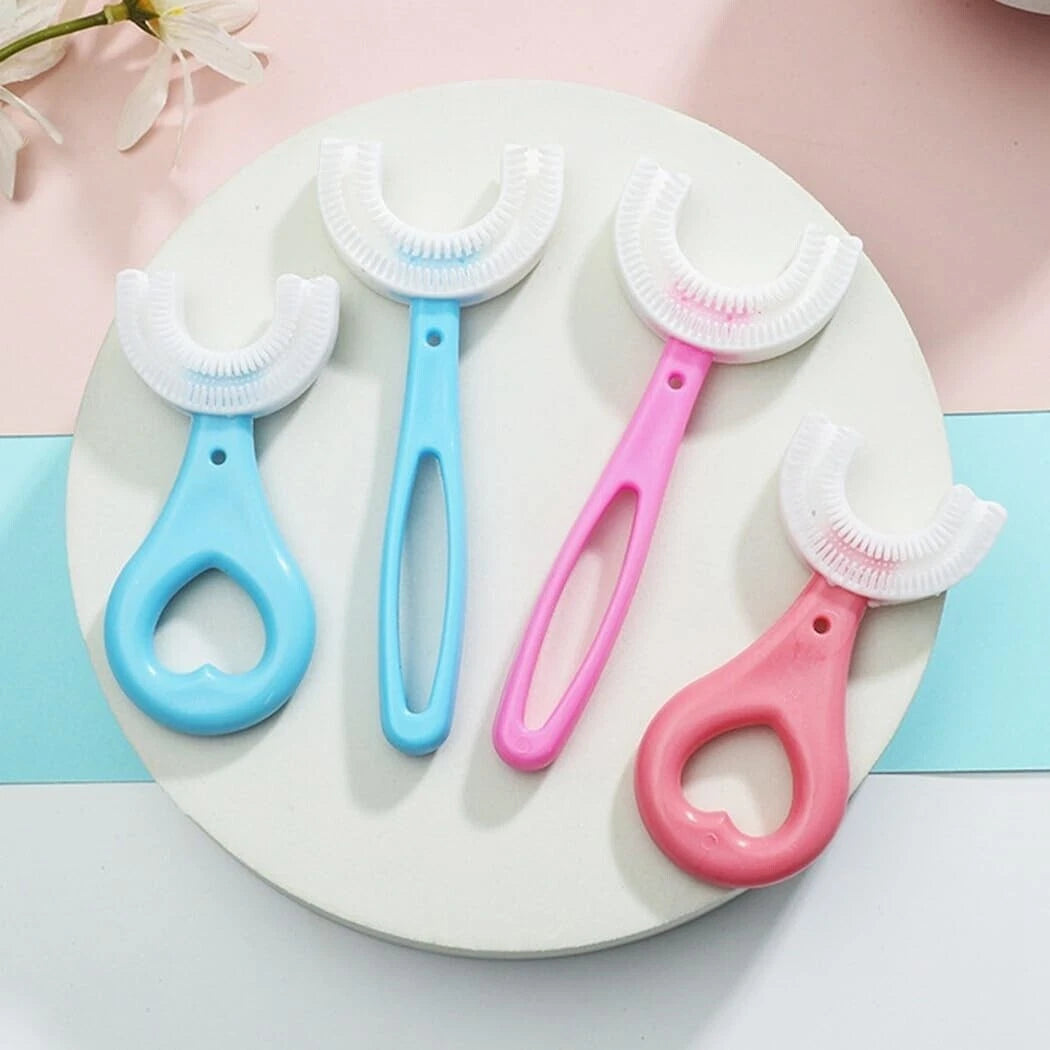 Silicone 360 toothbrush set for kids safe oral care