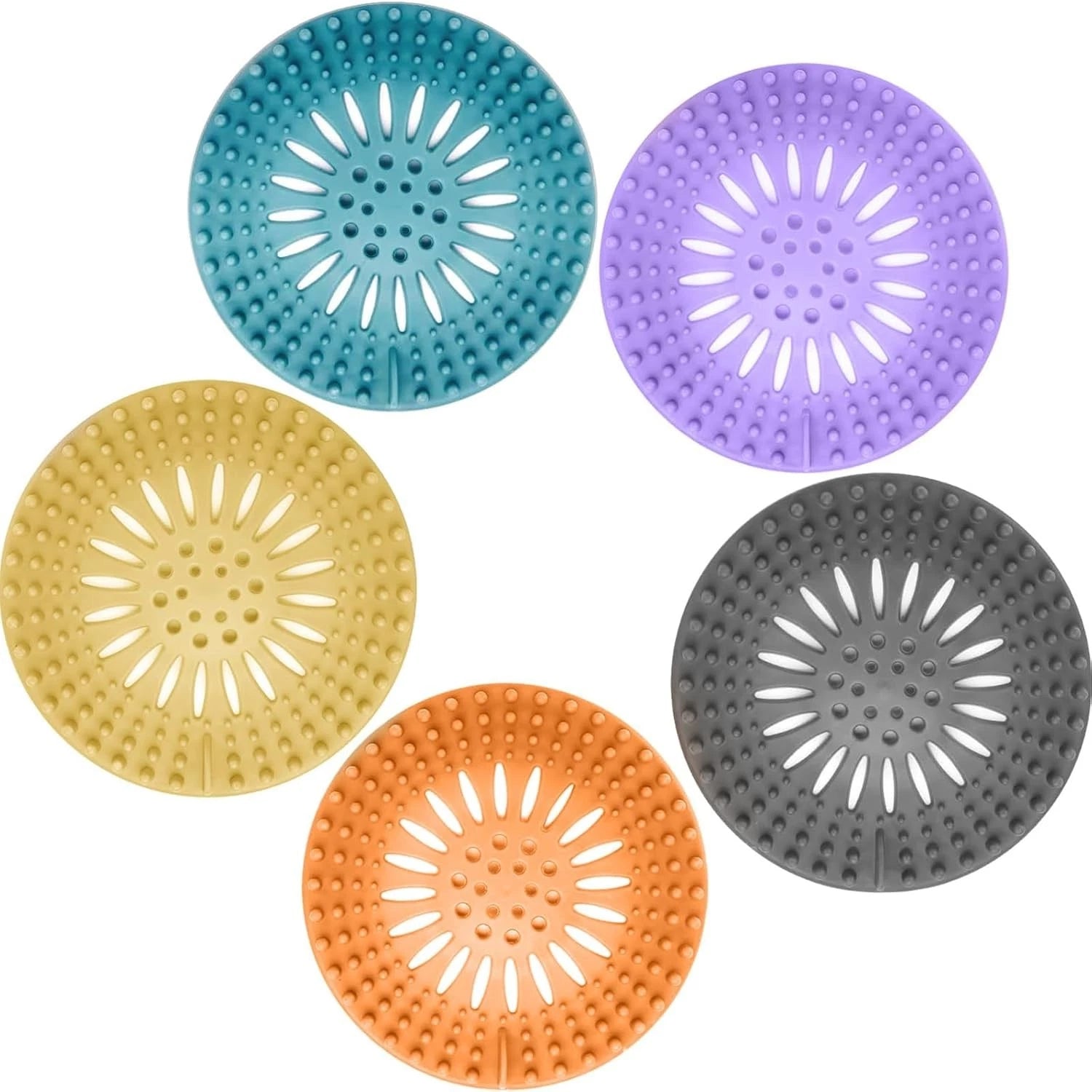 Silicone drain stopper used for sink and bath protection