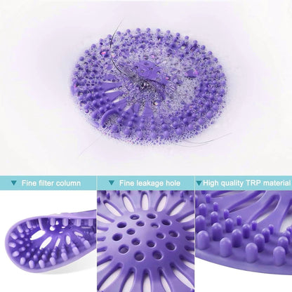 Silicone sink drain cover used in kitchen for waterproof sealing