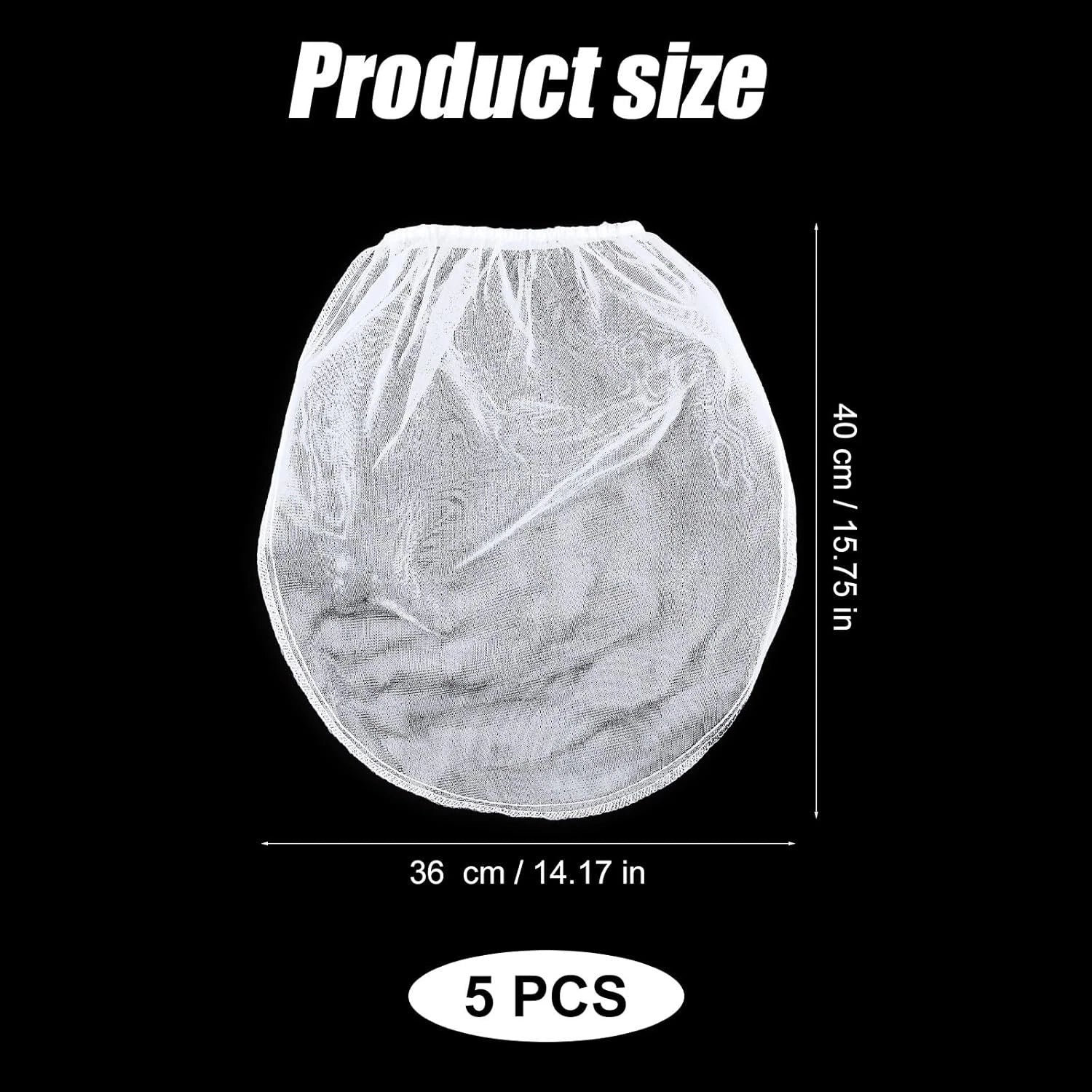Paint filter bag helping achieve smooth finish in painting work
