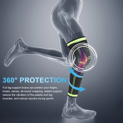Close-up of sports knee support protector material and stitching