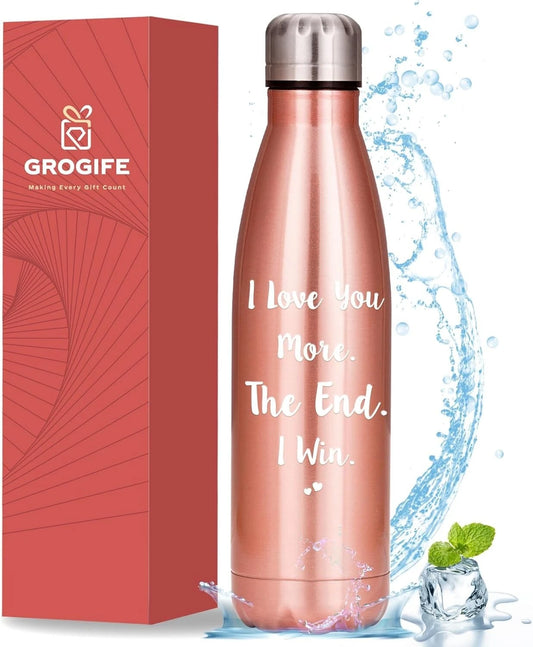 500ml stainless steel water bottle vacuum insulated design