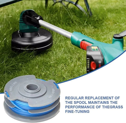 Easy installation of trimmer spool replacement for strimmer