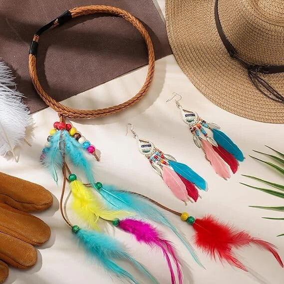 Tassel earrings movement detail showing lightweight design