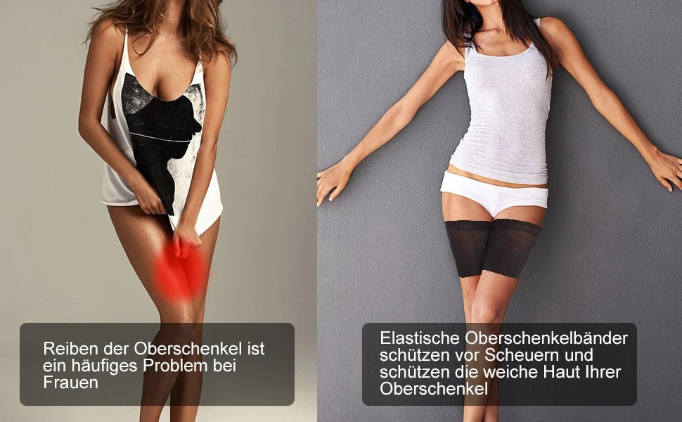 Thigh protection bands used during exercise and workouts