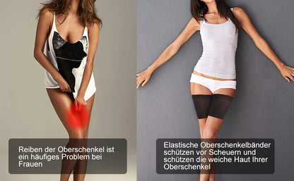 Thigh protection bands used during exercise and workouts