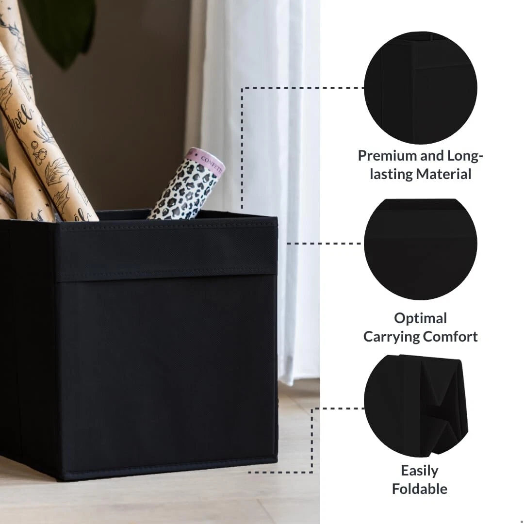 Storage cube box used for toys clothes and books