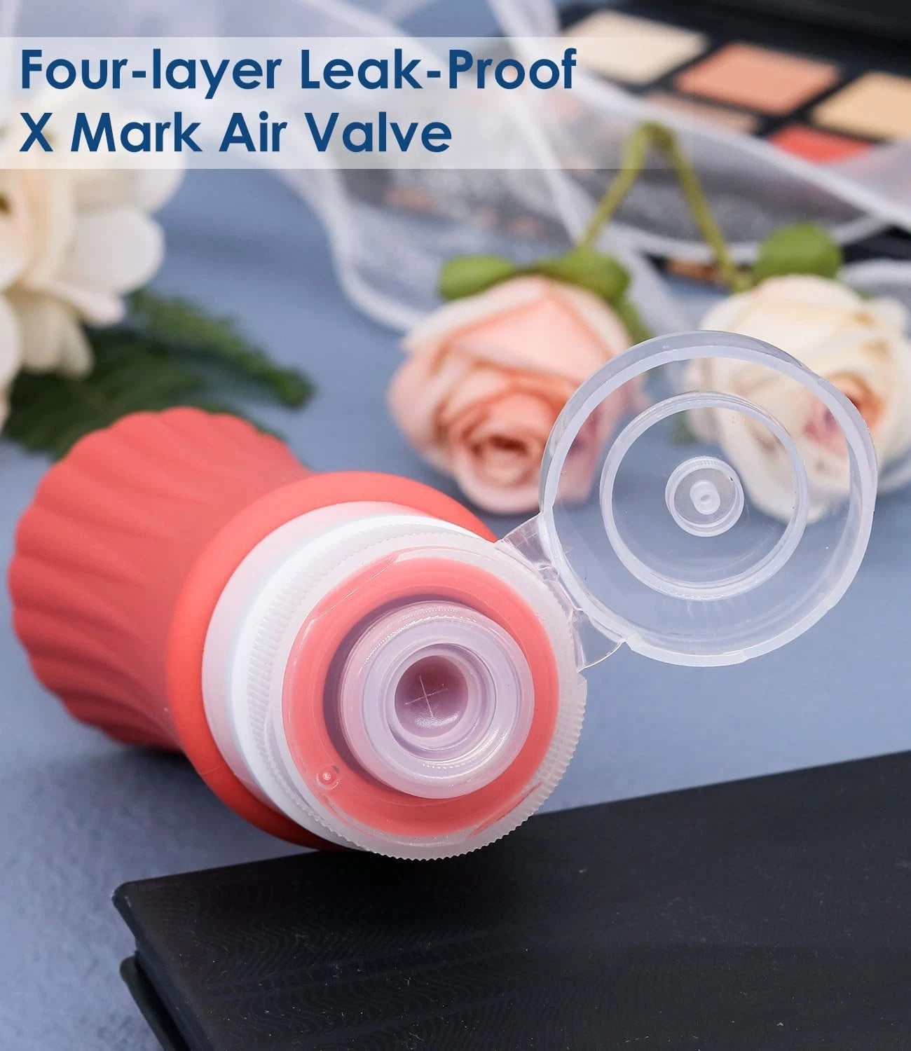 Travel perfume spray bottle with compact portable design