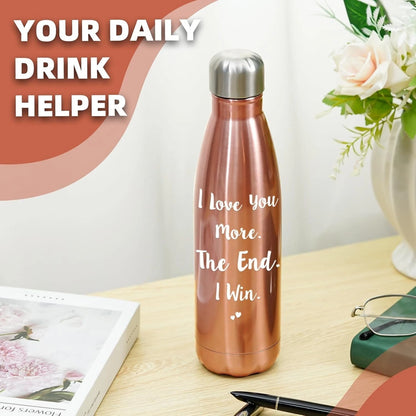 Vacuum insulated sports flask close-up showing metal finish