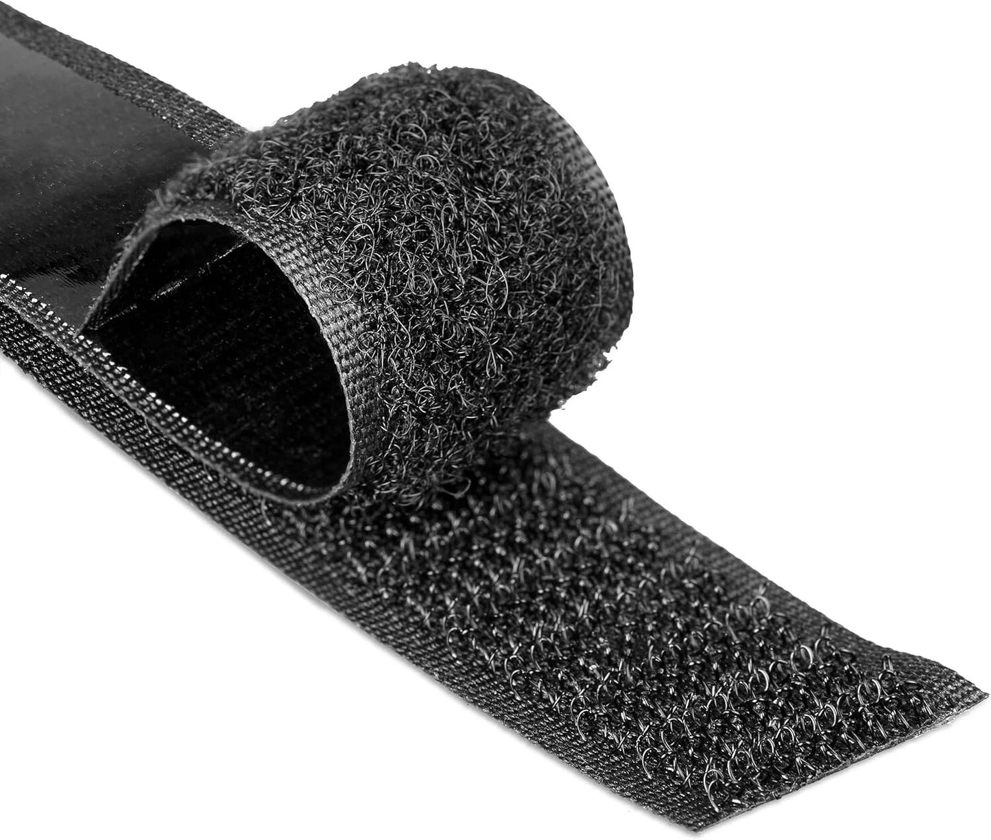 Velcro hook loop tape close detail showing strong grip