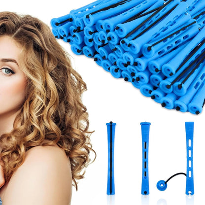 Wave curl styling hair tools used in salon environment