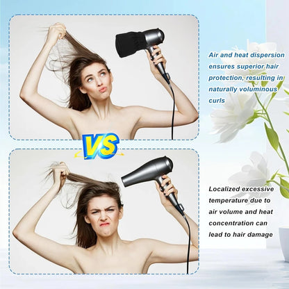 Portable hot sock hair dryer tool for frizz free stylin