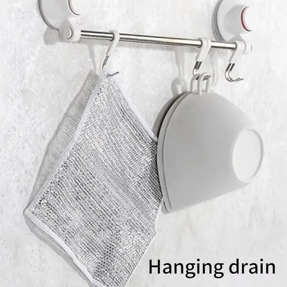 Wet dry kitchen cleaning cloth used for household cleaning