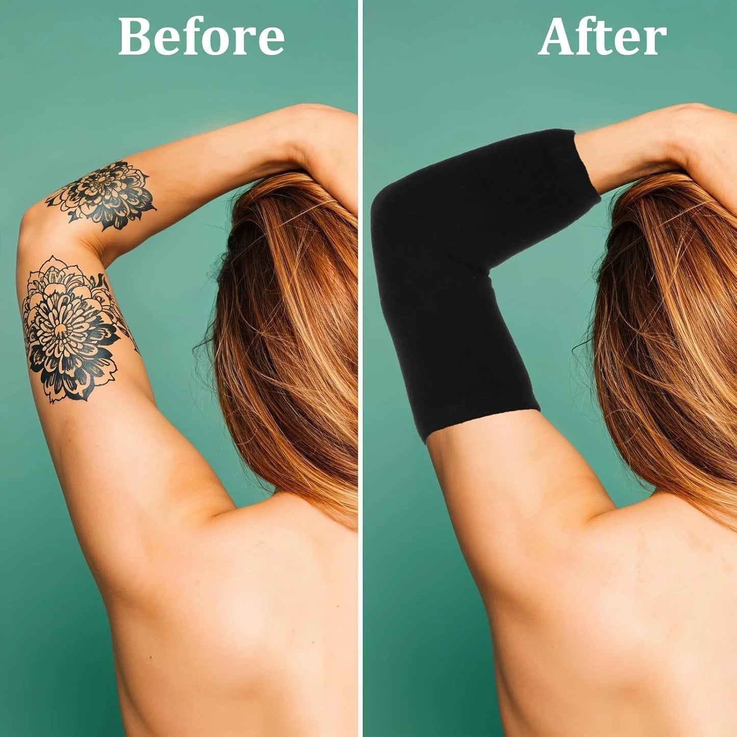 Winter arm warmer style sleeves for cold weather use