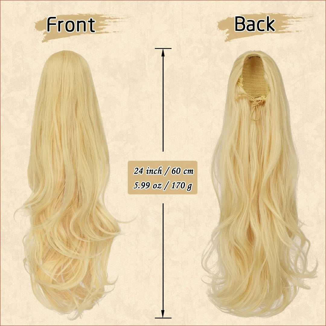 Women long ponytail wig used for party styling