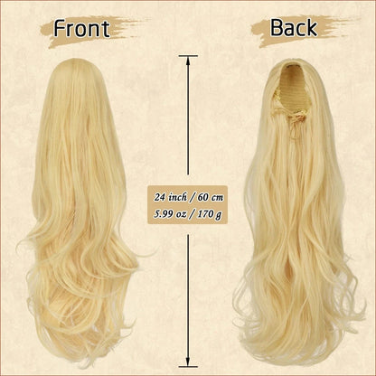 Women long ponytail wig used for party styling