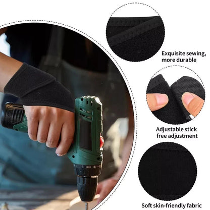 Wrist injury support splint pair for recovery use
