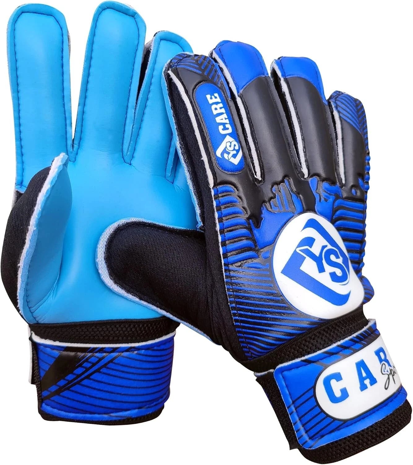 Youth goalkeeper gloves used during training drills